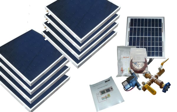 Heliatos Beach Solar Water Heater Kit