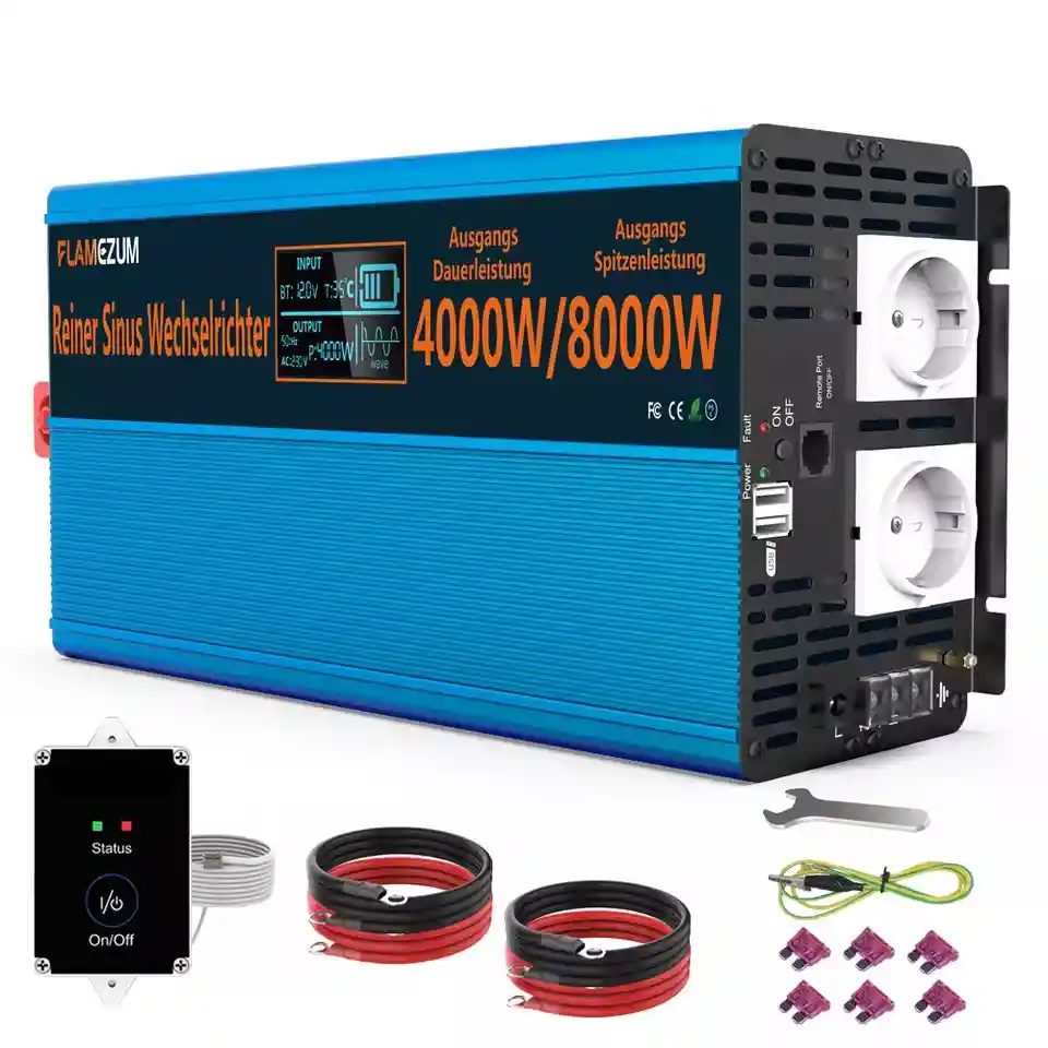 SunGoldPower 4000W DC 24V Pure Sine Wave Inverter with Charger