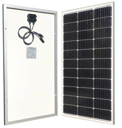 Windy Nation 2x 100W Monocrystalline Solar Panel Kits with P30L Charge Controller & 1500W Inverter